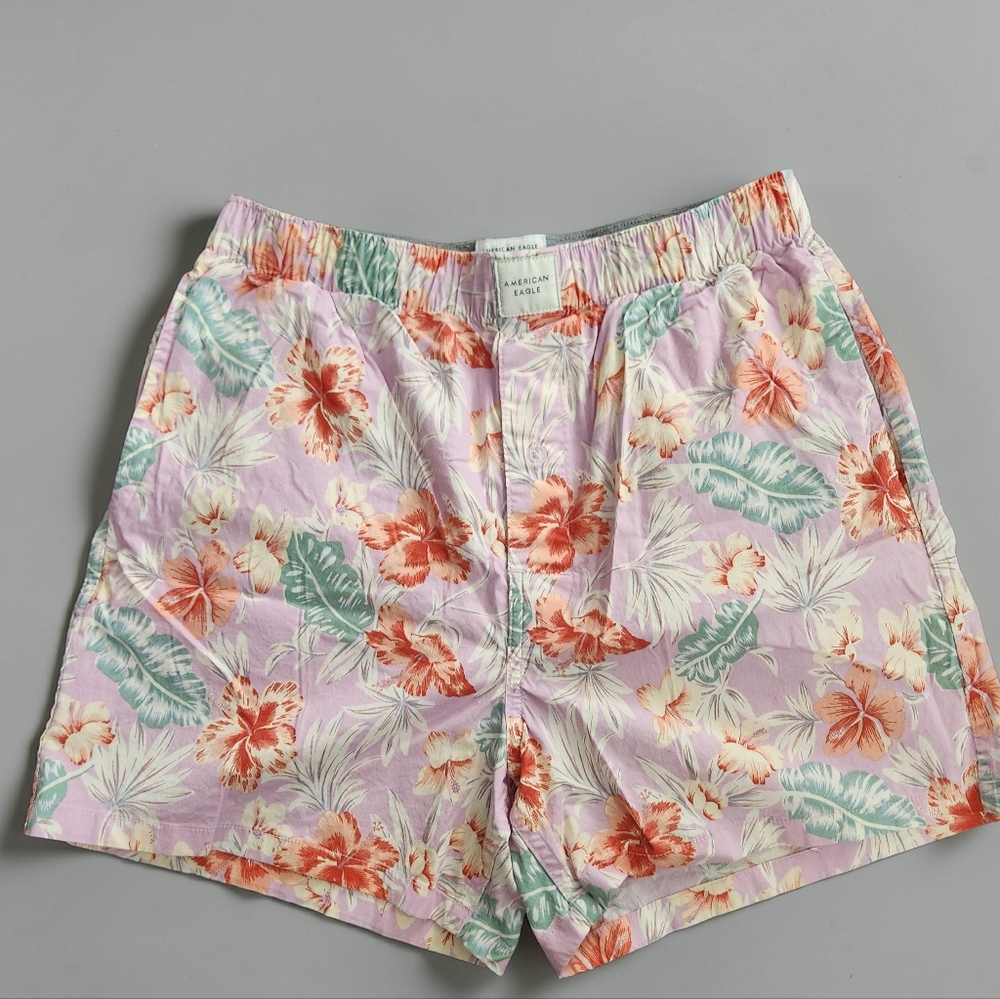 American Eagle Hawaiian Print Boxer Shorts